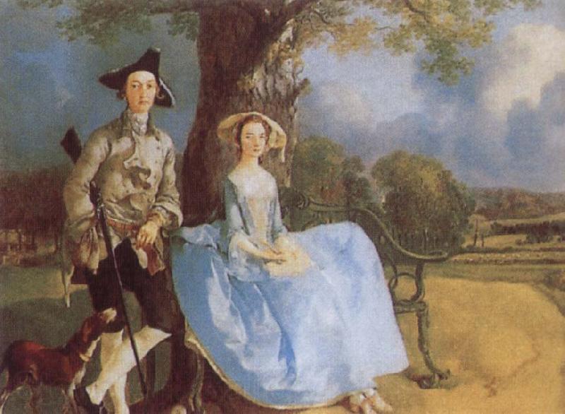 Thomas Gainsborough Mr and Mrs Andrews